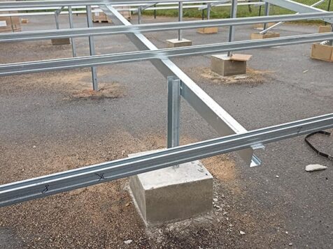 Centrala fotovoltaica on grid 750 kWp Naundorf Germania 6